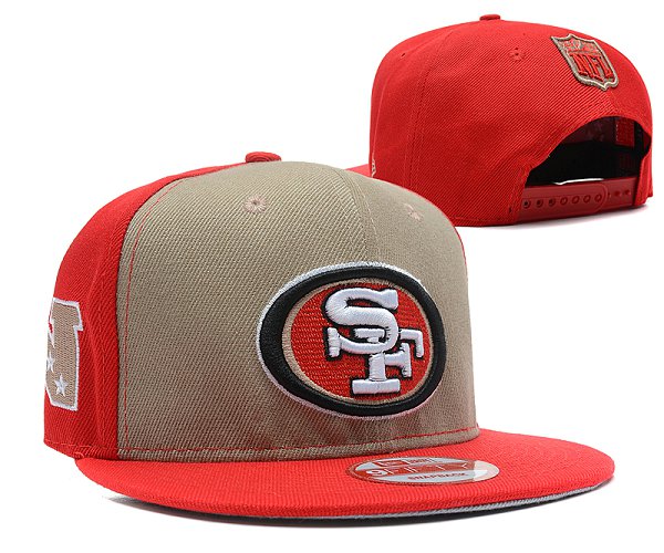 San Francisco 49ers Snapback Hat SD 2815